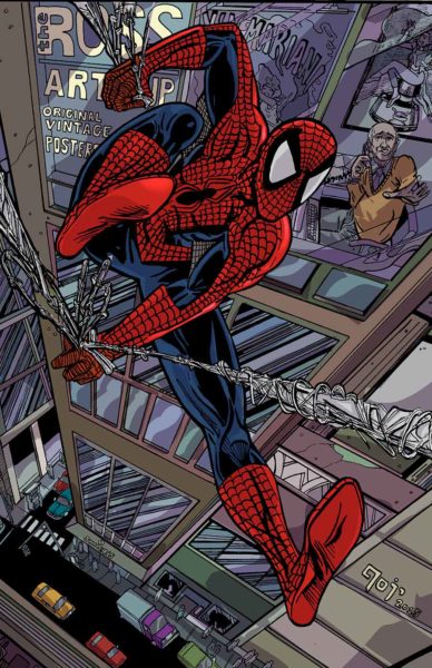 Spider-Man In Midtown Art Print Signed By Joshua H. Stulman - Brooklyn ...