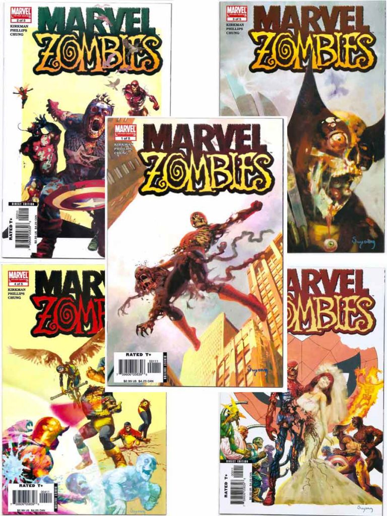 Iron Maiden X Marvel Collection Zombie Eddie Comic