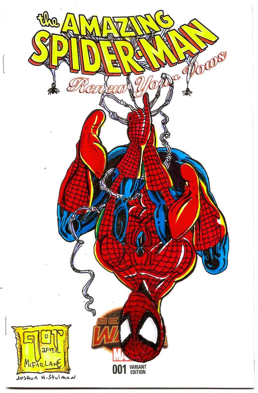 the amazing spider man logo drawing