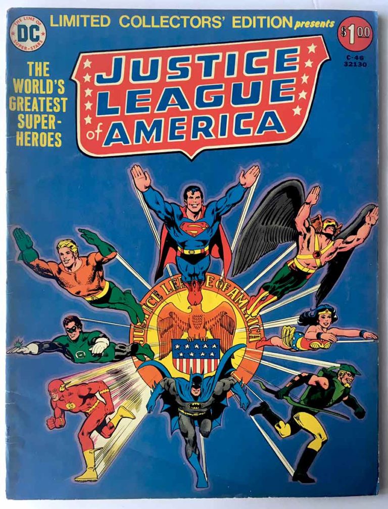 Justice League Of America Treasury Edition C-46 Neal Adams Cover ...