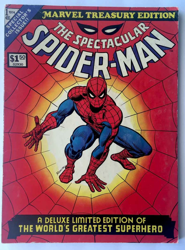 Marvel Treasury Edition 1 Spectacular Spider Man Stan Lee And Steve