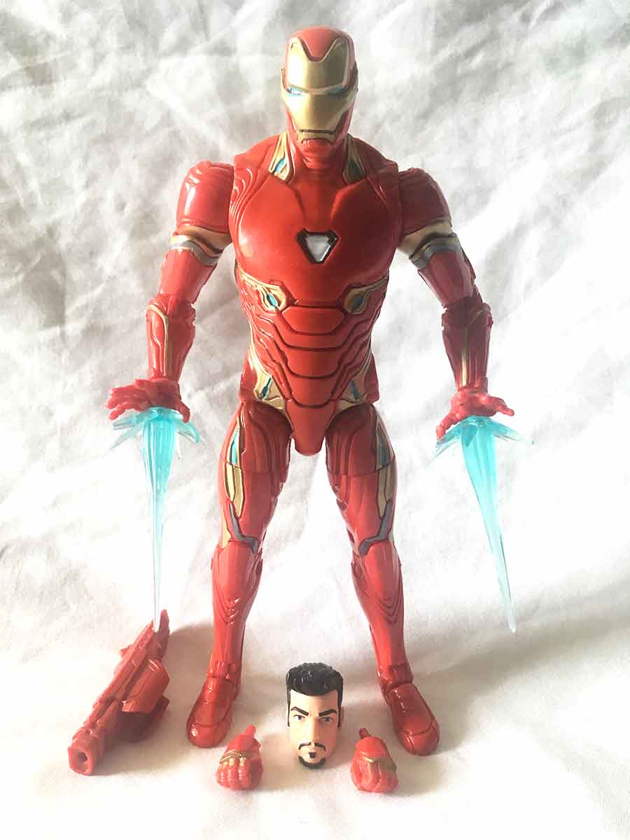 Marvel Legends MCU Iron Man 6 First Ten Years Avengers Endgame Set ...