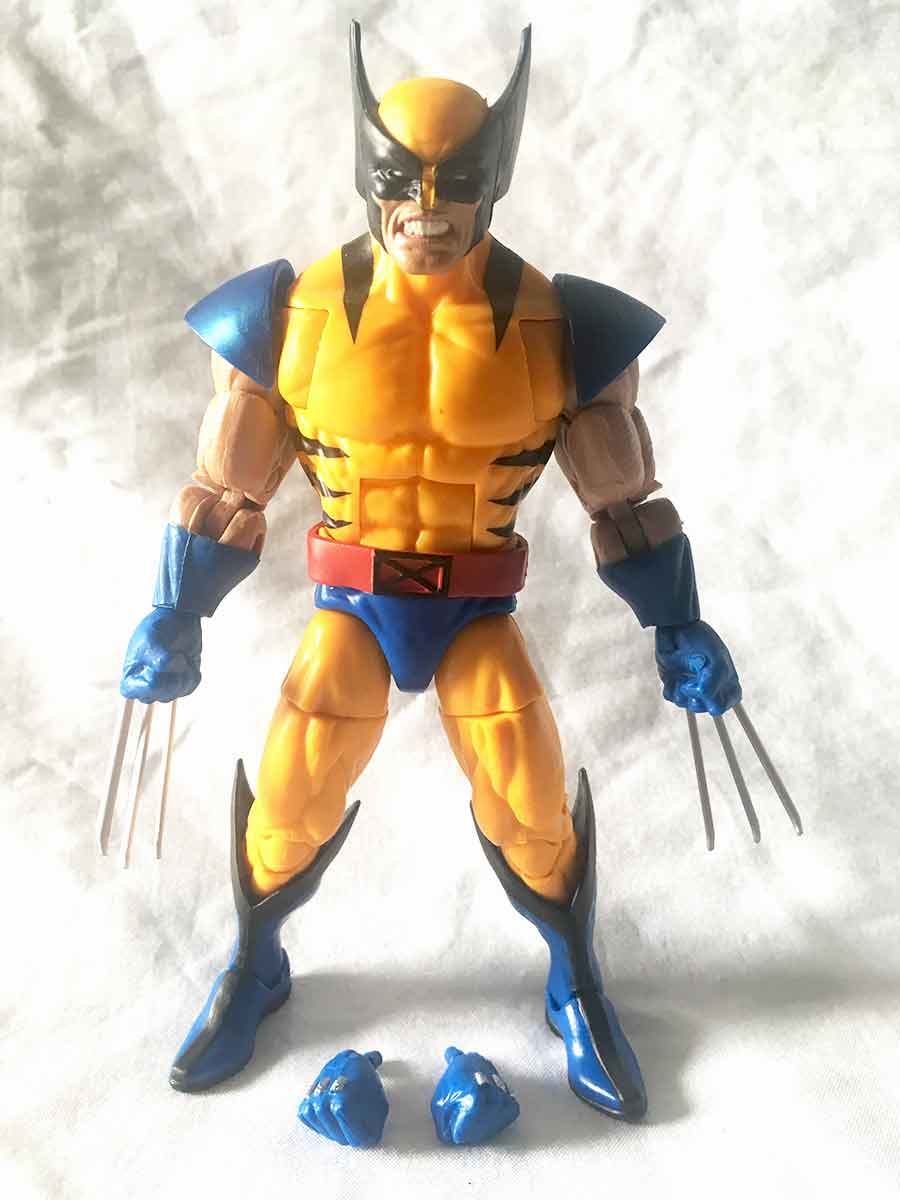 marvel legends wolverine claw fix