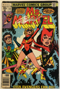 Ms. Marvel # 18 1st app. Mystique Signed Chris Claremont