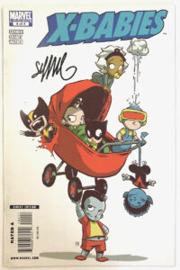 X-Babies # 4 Variant Cover Signed Skottie Young