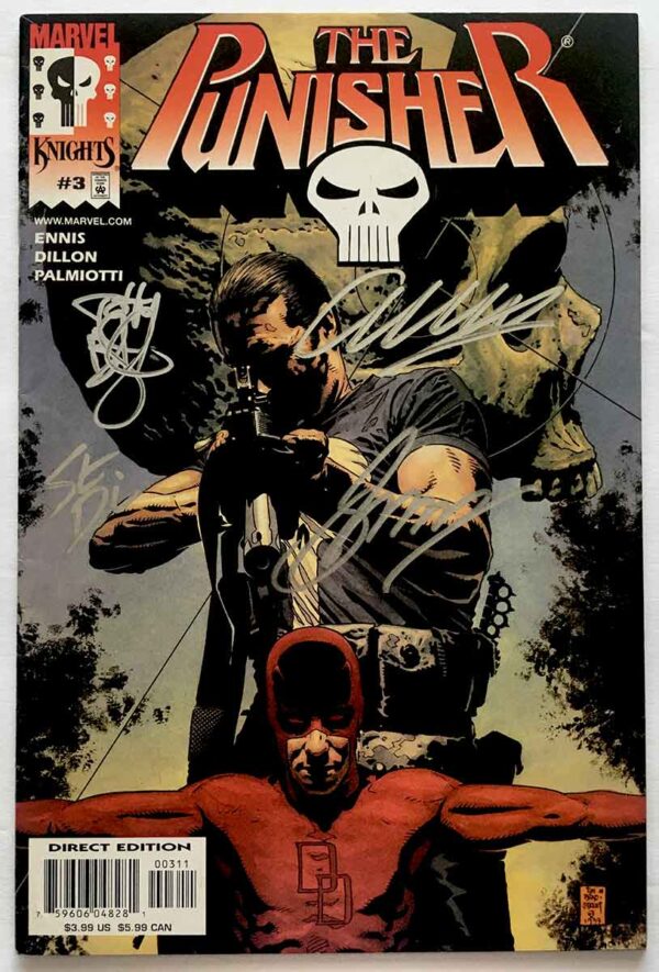 Punisher (Vol. 5) # 1 2 3 4 SIGNED by Steve Dillon Garth Ennis + 3 ...