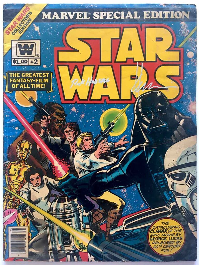 MARVEL SPECIAL EDITION: STAR WARS # 2 1977 Whitman Variant Cover Signed ...