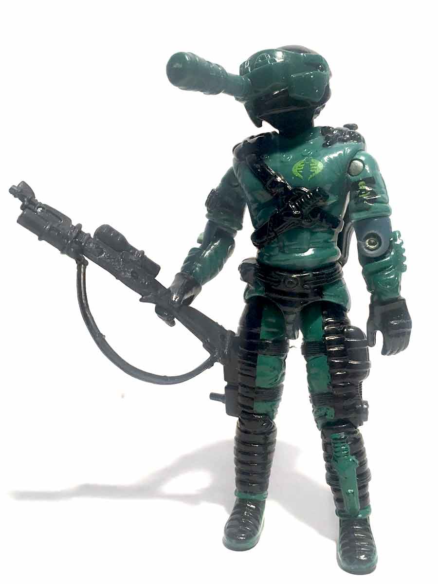 GI JOE COBRA NIGHT VIPER W/ WEAPONS