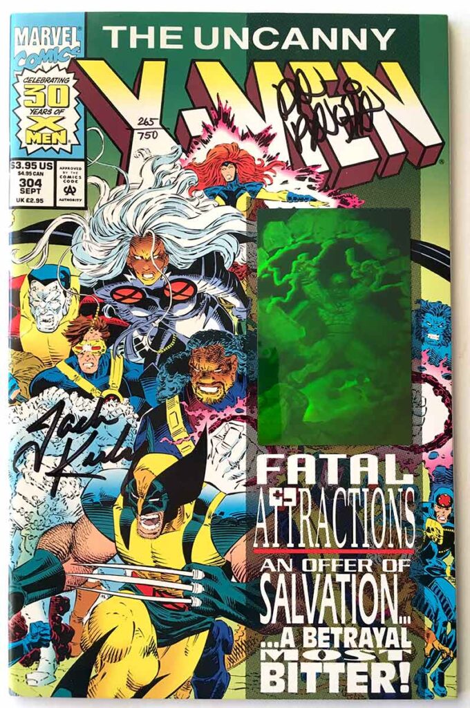 Uncanny X-Men # 304 Jack Kirby Signed Dynamic Forces Exclusive - Brooklyn  Comic Shop